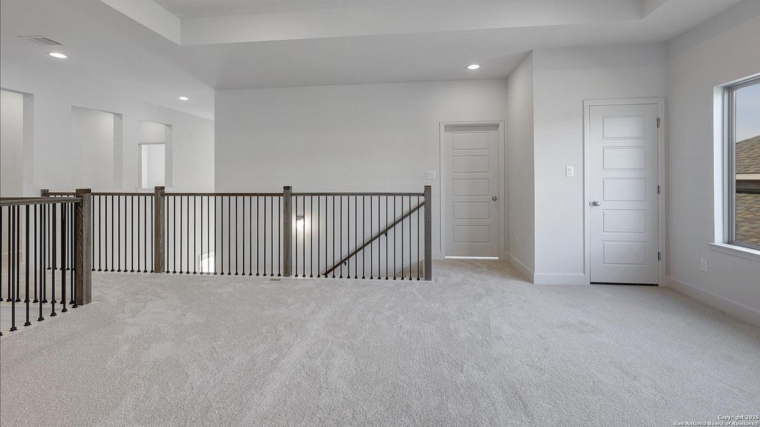 Spacious, unfurnished interior of a new home in Corley Farms 50', Boerne (Image 19).