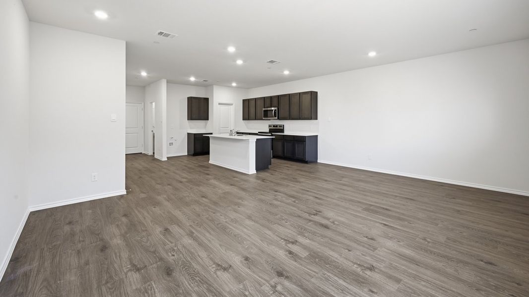 Representative unfurnished interior of a home built from the Adeline by D.R. Horton in Arbor Trails South, Princeton (Image 10).