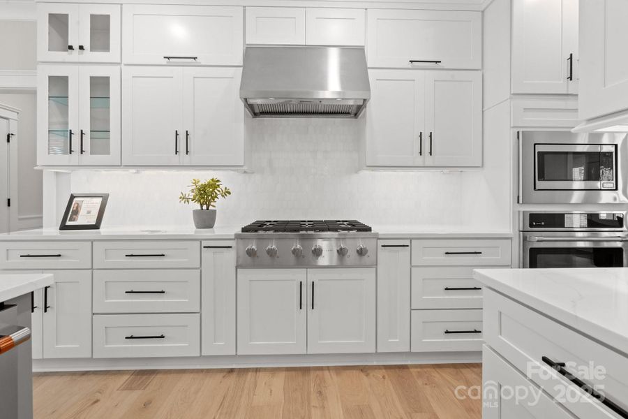 Furnished interior view inside a new home in , Charlotte (Image 24).