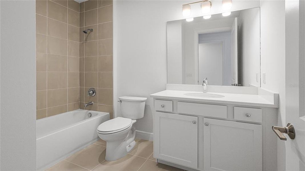 Furnished interior view inside a new home in Woodland Preserve, Parrish (Image 14).