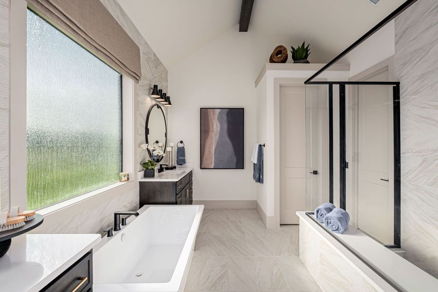 Representative furnished interior of a home built from the Augusta by Landon Homes in Fields Reserve - 70's, Frisco (Image 15). Representative furnished interior of a home built from the Augusta by Landon Homes in Fields Reserve - 70's, Frisco (Image 15).