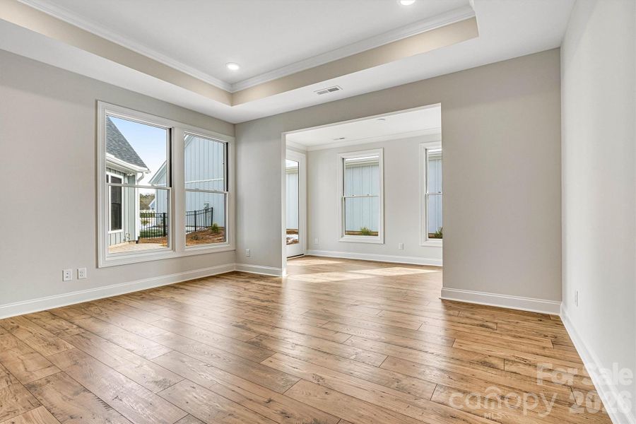 Spacious, unfurnished interior of a new home in The Courtyards at Lake Davidson, Mooresville (Image 35).