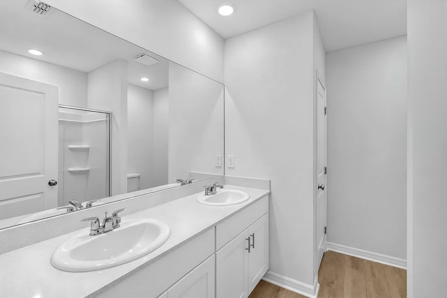 Furnished interior view inside a new home in Palm Wind, Hudson (Image 4).