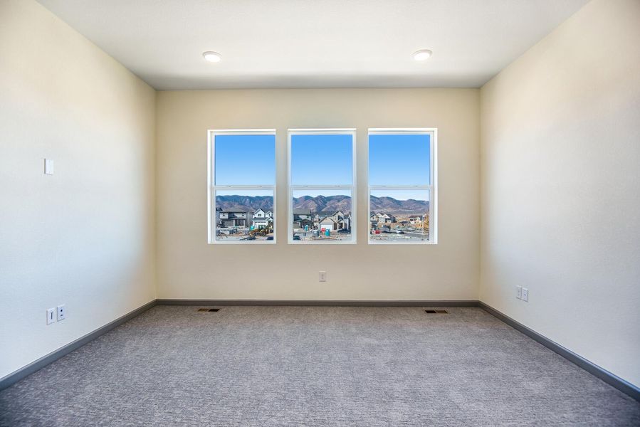 Representative unfurnished interior of a home built from the C by Tri Pointe Homes in Westside Crossing, Berthoud (Image 25).