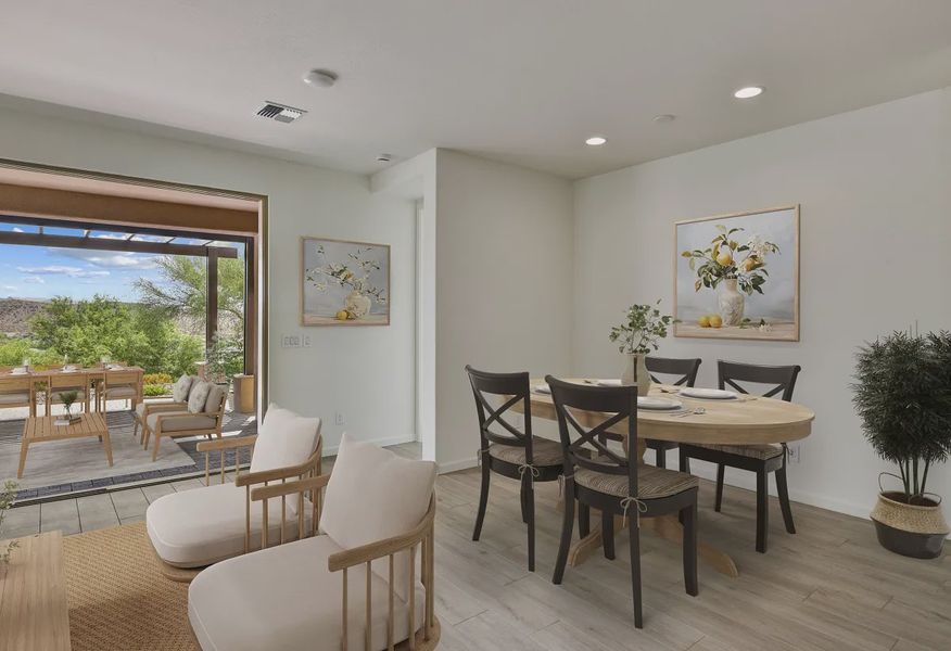 Virtually Staged Wickenburg Ranch Evia HS 1820 Dine - 5 of 21