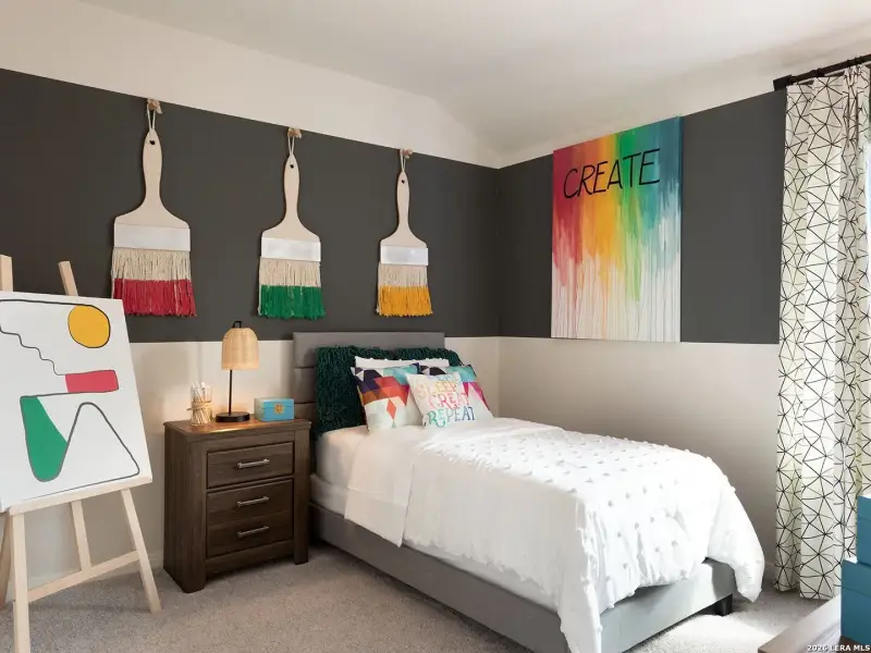 Furnished interior view inside a new home in , San Antonio (Image 8).