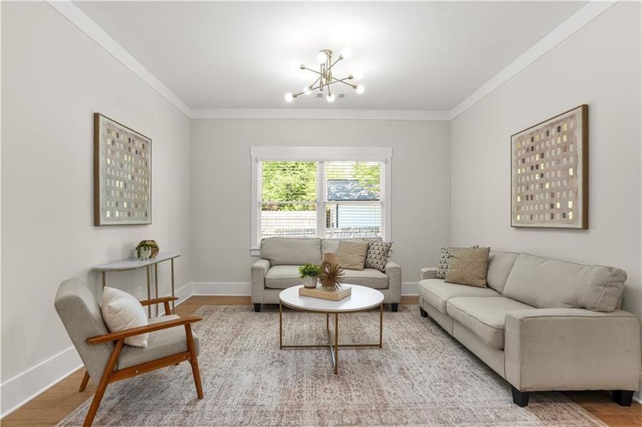 Furnished interior view inside a new home in , Scottdale (Image 47).