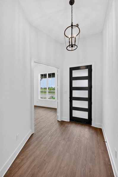 Spacious, unfurnished interior of a new home in Wellington, Haslet (Image 23).