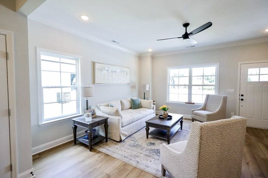 Furnished interior view inside a new home in The Nassau, Chattanooga (Image 30).