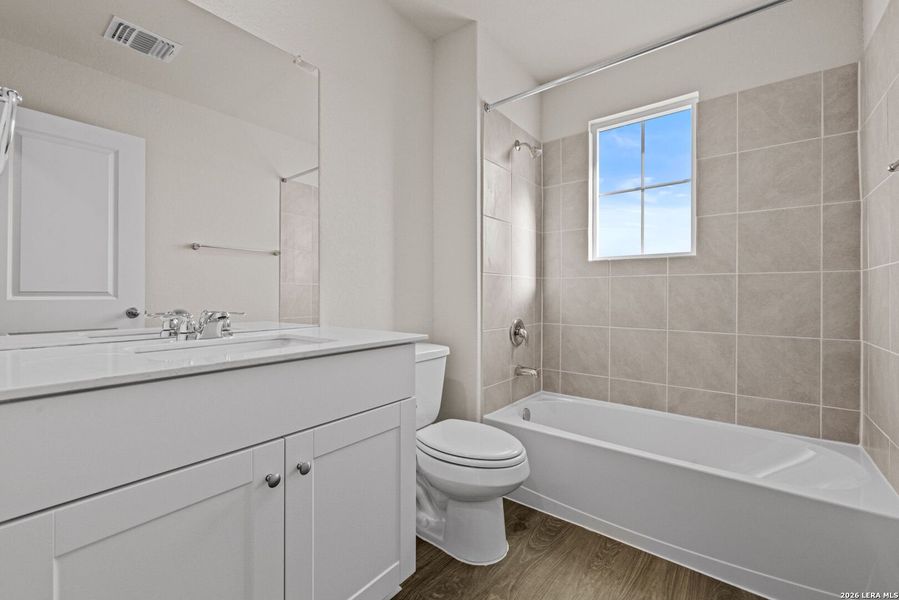Furnished interior view inside a new home in Stonehill, San Antonio (Image 11).