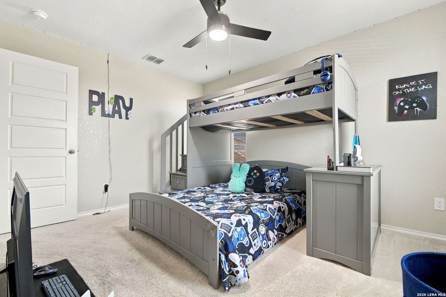 Furnished interior view inside a new home in Red Hawk Landing, San Antonio (Image 28). Furnished interior view inside a new home in Red Hawk Landing, San Antonio (Image 28).