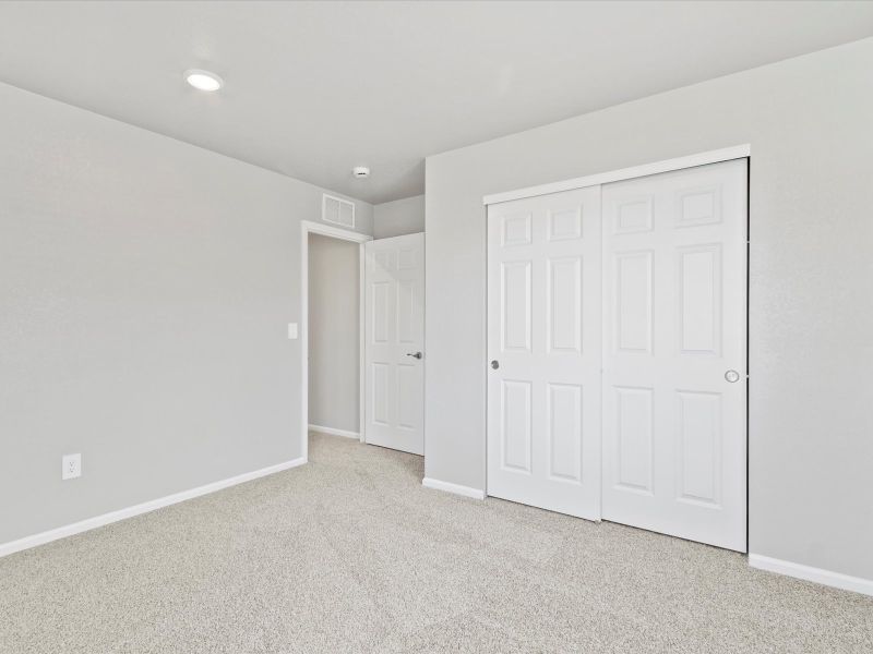 The Chatfield floorplan image taken at a Meritage Homes community in Johnstown, CO