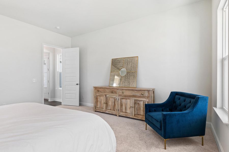 Furnished interior view inside a new home in Heron's Walk at Summers Corner: Row Collection, Summerville (Image 30).