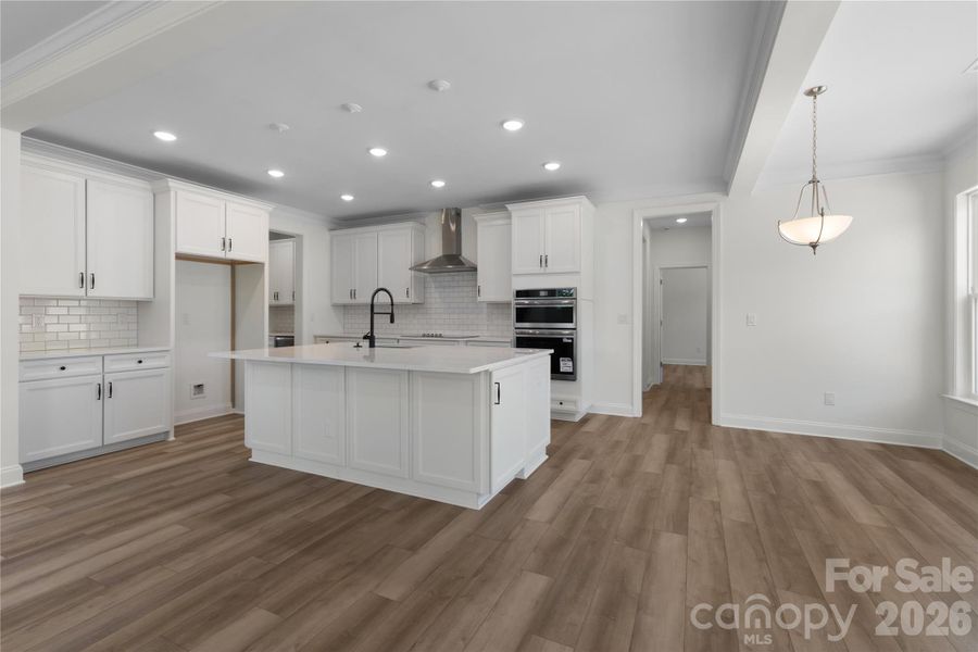 Furnished interior view inside a new home in , Hickory (Image 28).