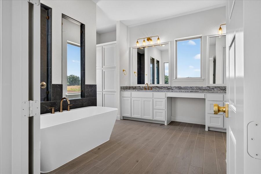 Furnished interior view inside a new home in Brock Heights, Brock (Image 17).