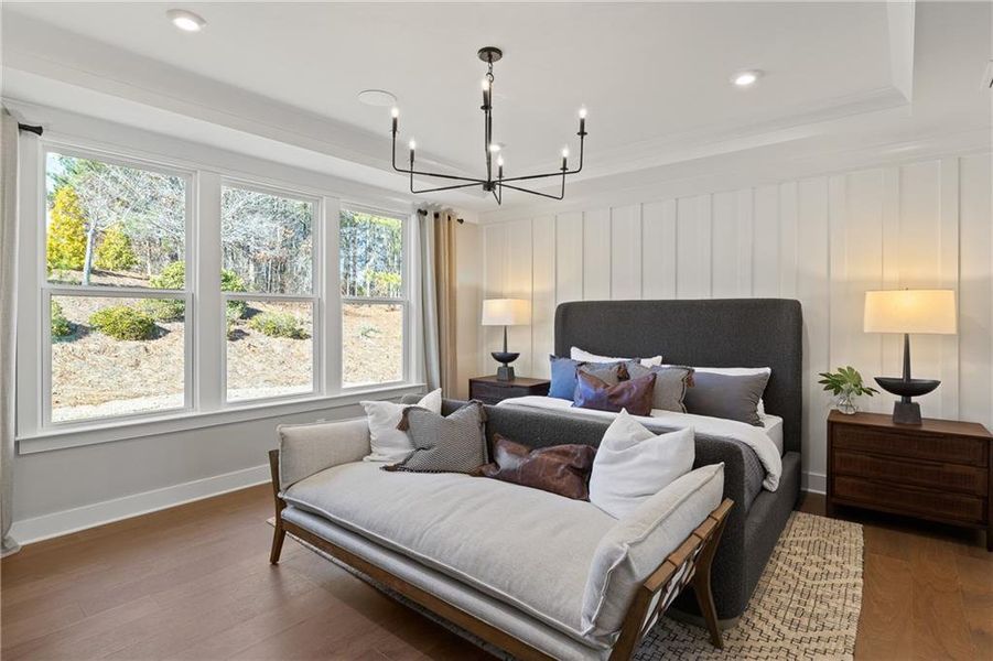 Furnished interior view inside a new home in Sun City Peachtree, Griffin (Image 6). Furnished interior view inside a new home in Sun City Peachtree, Griffin (Image 6).