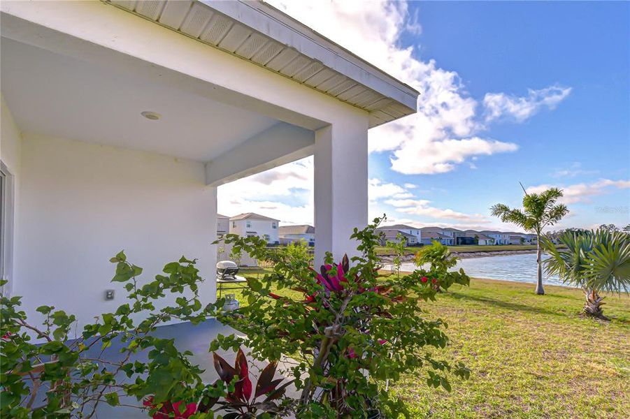 Exterior details and patio area of a home in , Zephyrhills (Image 36). Exterior details and patio area of a home in , Zephyrhills (Image 36).