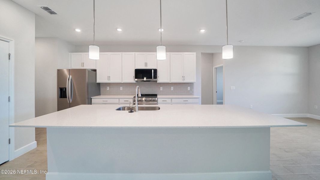 Furnished interior view inside a new home in , Palm Coast (Image 9).