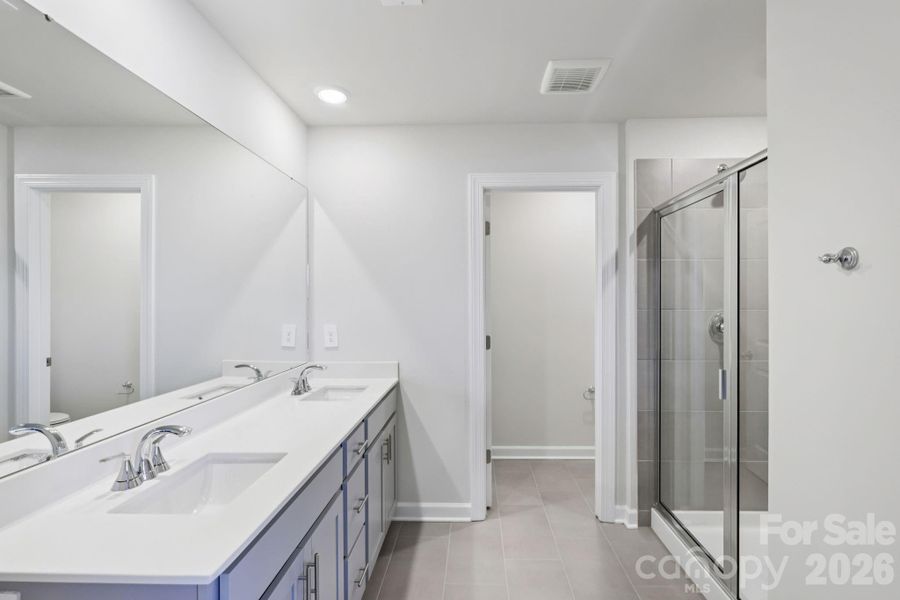 Furnished interior view inside a new home in Harper Landing, Stanley (Image 6).