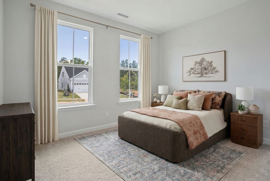 Representative furnished interior of a home built from the Davis - Vanguard Collection by Mungo Homes in Cornerstone, Anderson (Image 7).