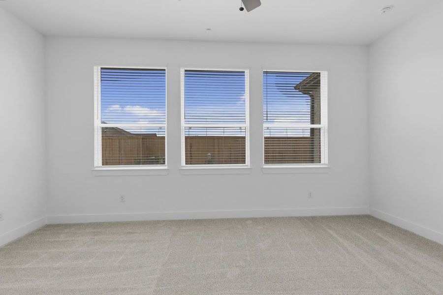 Representative unfurnished interior of a home built from the Marion by Chesmar Homes in Bridgeland, Elgin (Image 22).
