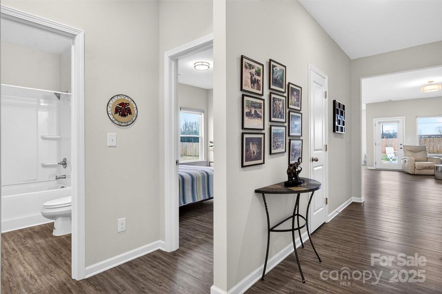 Furnished interior view inside a new home in Saddlebrook, Sherrills Ford (Image 15).