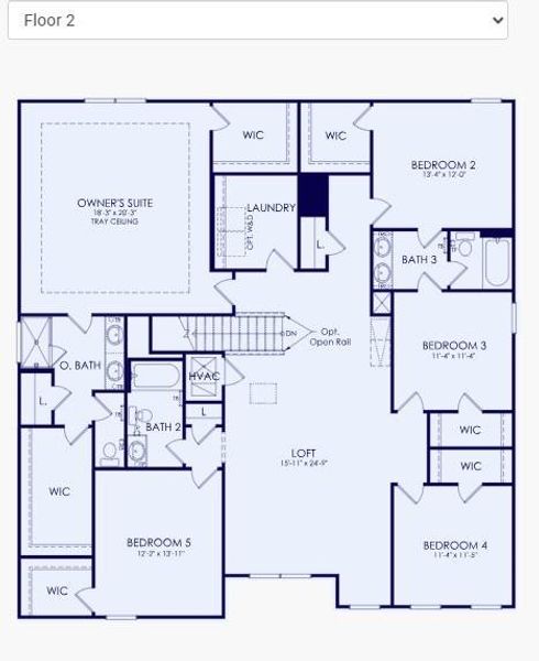 2D floor plan layout of this home in Hamilton Place, Cartersville, GA (Image 3). 2D floor plan layout of this home in Hamilton Place, Cartersville, GA (Image 3).
