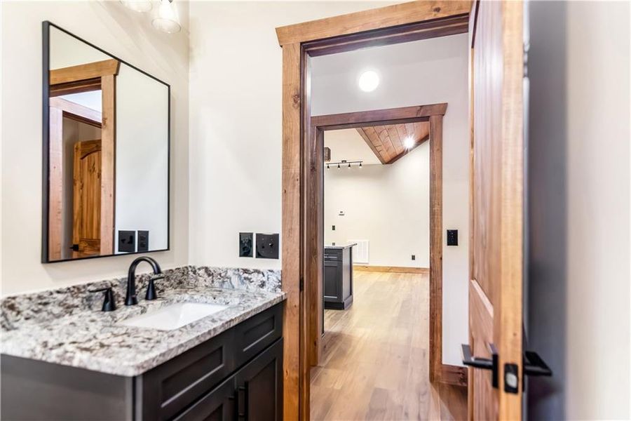 Furnished interior view inside a new home in , Ellijay (Image 11).