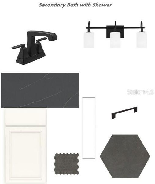 Sample of building materials used in homes in SeaFlower – Bungalow Homes, Bradenton (Image 4).