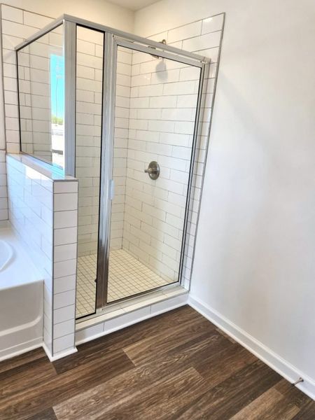 Representative interior finishes for a home built from the Boxwood Townhome by Piedmont Residential in The Retreat at Browns Ridge, Newnan (Image 44).