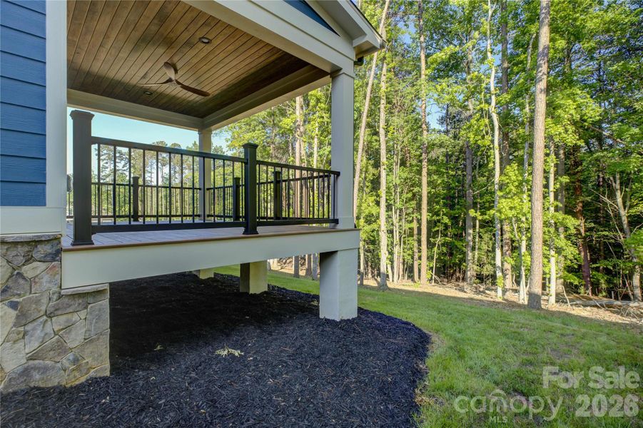 Exterior details and patio area of a home in , Charlotte (Image 31).