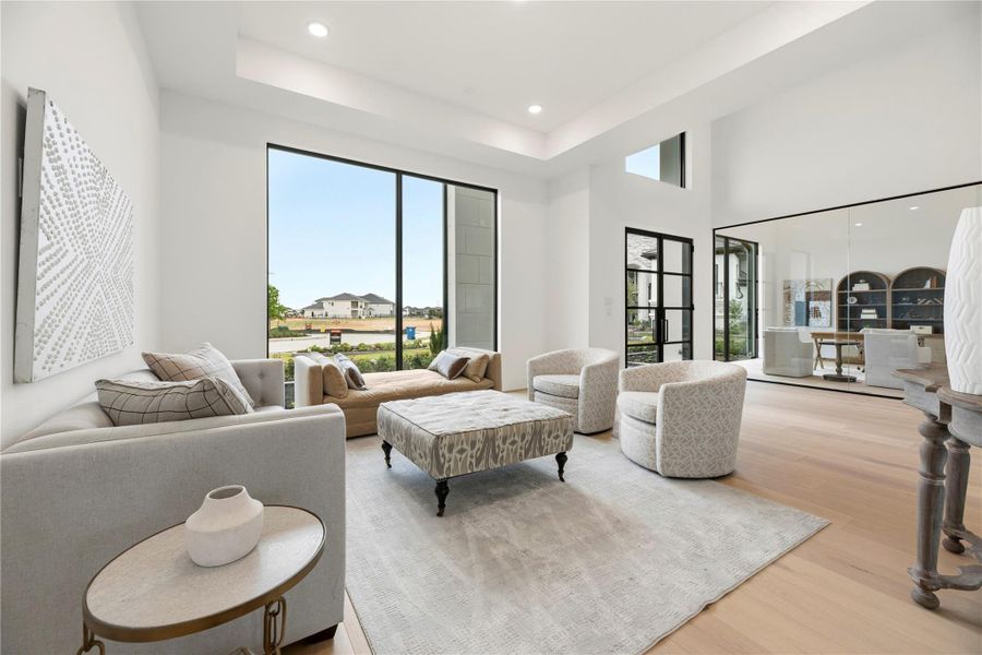 Furnished interior view inside a new home in , Cypress (Image 5). Furnished interior view inside a new home in , Cypress (Image 5).