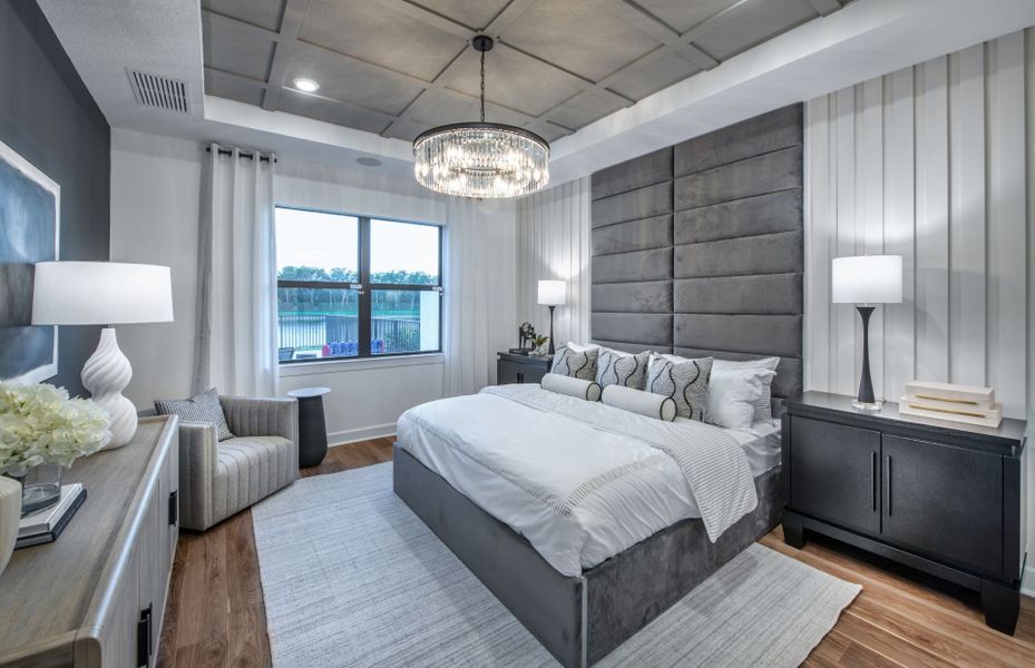 Furnished interior view inside a new home in Greyhawk Landing, Lake Worth (Image 11).