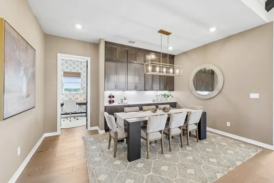 Representative furnished interior of a home built from the Graham by Ashton Woods in The Trails at Carmel, Pflugerville (Image 8). Representative furnished interior of a home built from the Graham by Ashton Woods in The Trails at Carmel, Pflugerville (Image 8).