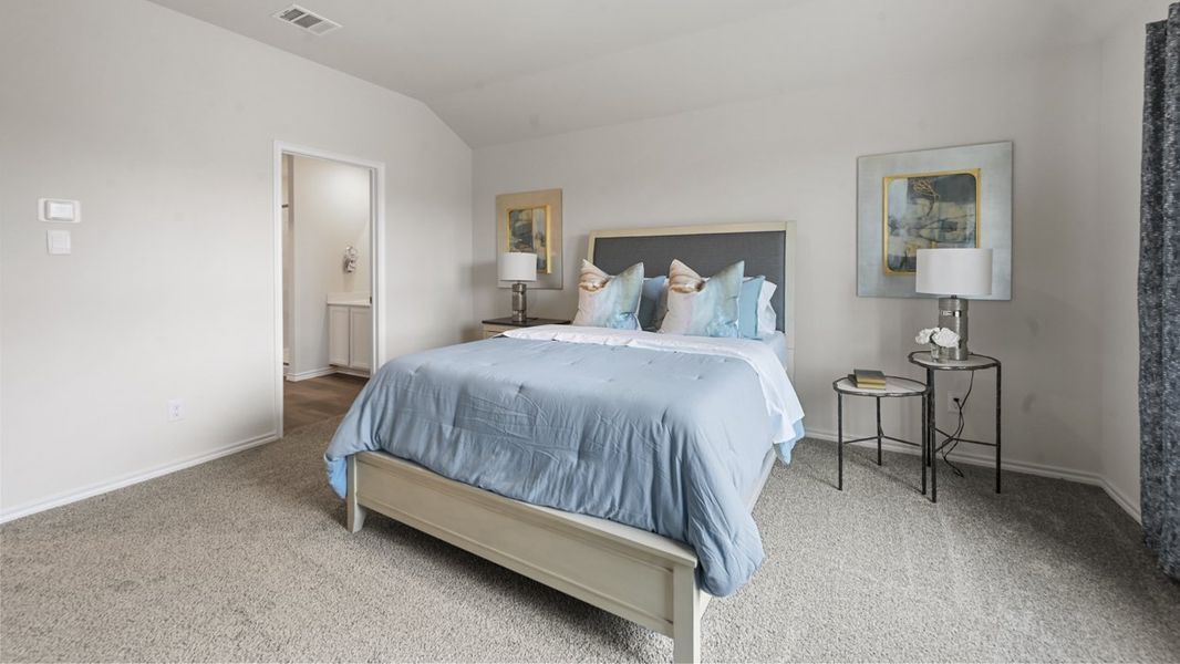 Representative furnished interior of a home built from the Caroline by D.R. Horton in Cottonwood, Dorchester (Image 9). Representative furnished interior of a home built from the Caroline by D.R. Horton in Cottonwood, Dorchester (Image 9).