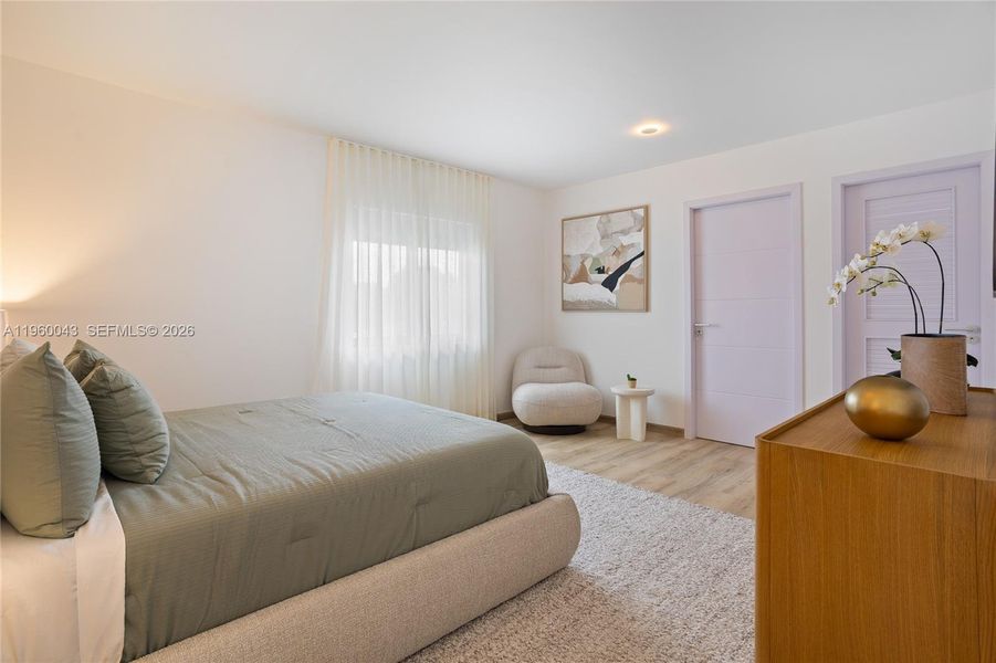 Furnished interior view inside a new home in , Florida City (Image 14).