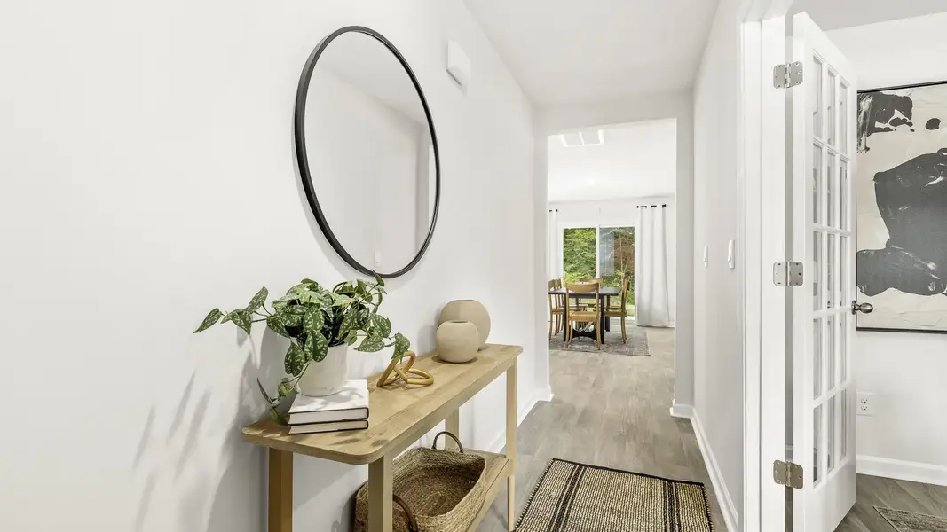 Furnished interior view inside a new home in Foxtail, Yadkinville (Image 3). Furnished interior view inside a new home in Foxtail, Yadkinville (Image 3).