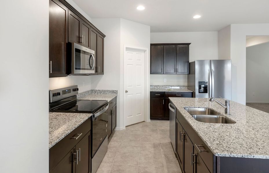 Furnished interior view inside a new home in Copper Falls, Buckeye (Image 6).