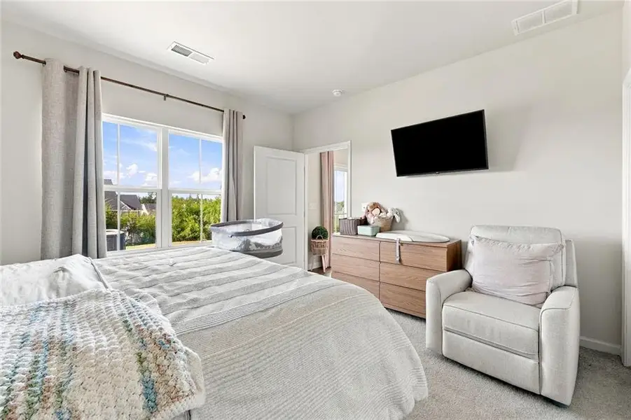 Furnished interior view inside a new home in , Hoschton (Image 5).