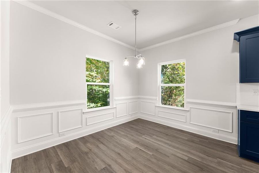 Spacious, unfurnished interior of a new home in Habersham Meadows, Demorest (Image 28).