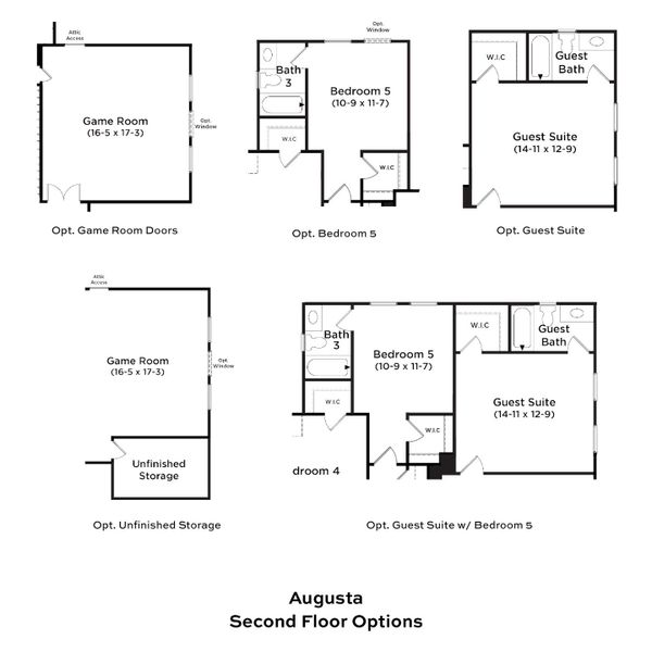 2D floor plan layout for the Augusta by DRB Homes in Iris Meadows, Moore, SC (Image 30). 2D floor plan layout for the Augusta by DRB Homes in Iris Meadows, Moore, SC (Image 30).