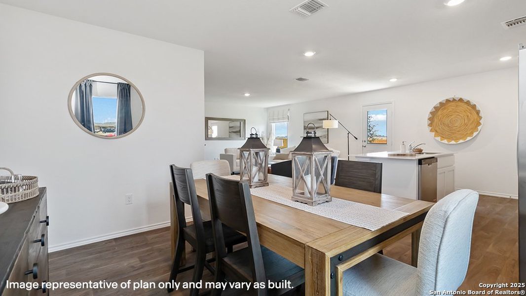Furnished interior view inside a new home in Sereno Springs, Converse (Image 25). Furnished interior view inside a new home in Sereno Springs, Converse (Image 25).