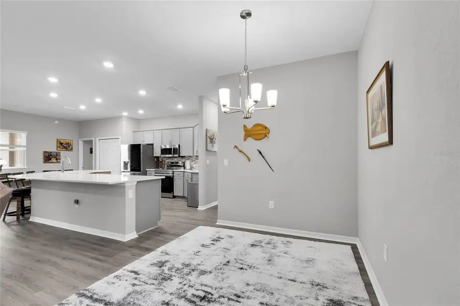 Furnished interior view inside a new home in , Ocala (Image 12).