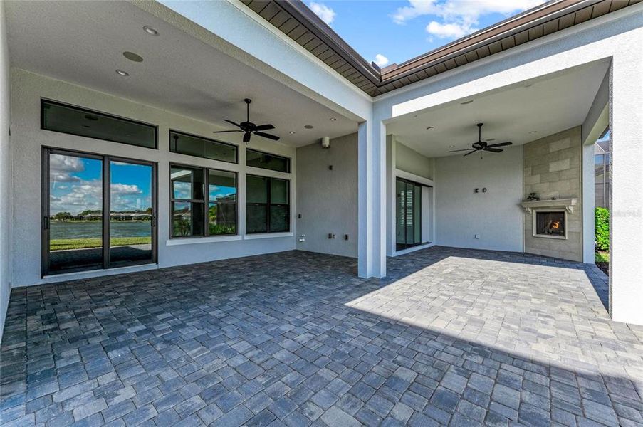 Exterior details and patio area of a home in The Alcove at Waterside, Sarasota (Image 29). Exterior details and patio area of a home in The Alcove at Waterside, Sarasota (Image 29).