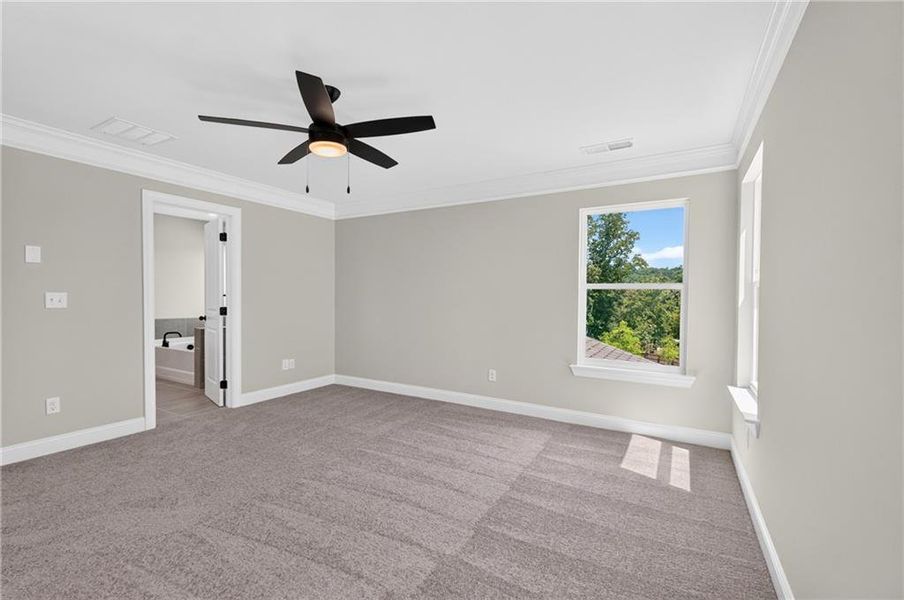 Spacious, unfurnished interior of a new home in Marble Tree, Ball Ground (Image 34).