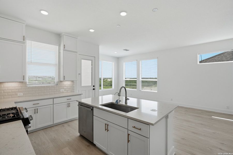 Furnished interior view inside a new home in Prominence Urban, San Antonio (Image 14). Furnished interior view inside a new home in Prominence Urban, San Antonio (Image 14).