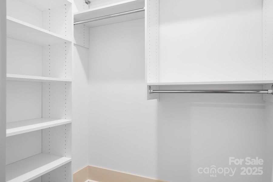 Thoughtfully designed closet systems!