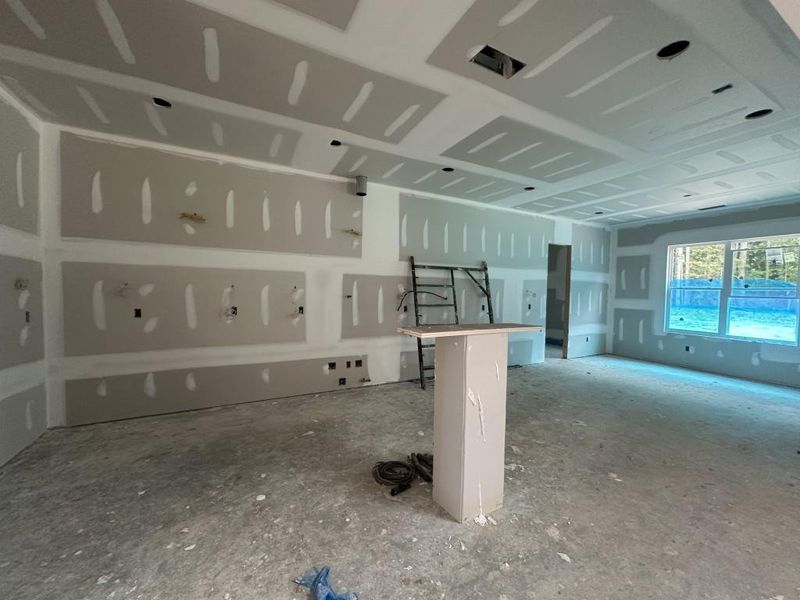 In-progress construction of a new home in , Lawrenceville, GA (Image 15).