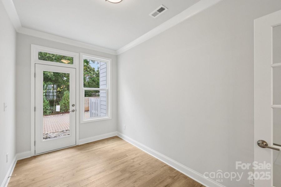 Spacious, unfurnished interior of a new home in Walk23, Huntersville (Image 39).