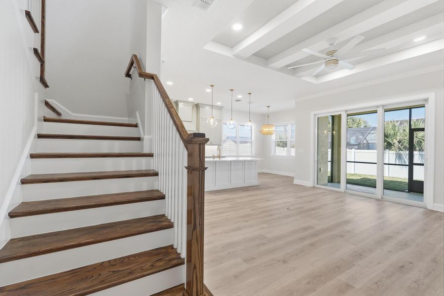 Spacious, unfurnished interior of a new home in Beachview Cove, Ormond Beach (Image 48).